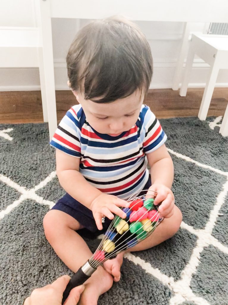 Simple, everyday activities that your baby can do to improve fine motor skills and learn through play. Use everyday objects or toys to practice these skills around the house. Get your infant learning and exploring quickly with activities that you may not realize has a positive impact on their development.