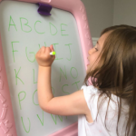 Teaching Letters on a Dry Erase Board