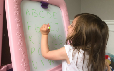 Teaching Letters on a Dry Erase Board
