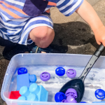 Toy Water Scoop Sensory Bin
