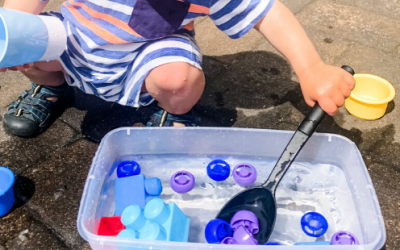 Toy Water Scoop Sensory Bin