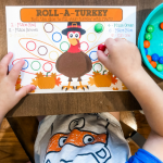 Thanksgiving Table Game for Preschoolers