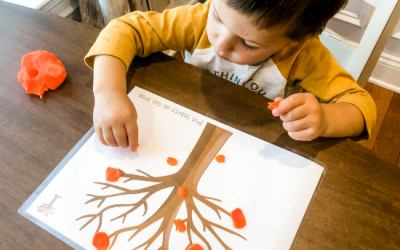 Thanksgiving Playdoh Mats – Free Printable