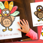Turkey Name Learning Free Printable