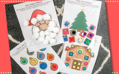 Christmas Dot Activities Free Printable