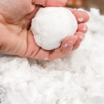 DIY Fake Snow For Sensory Play