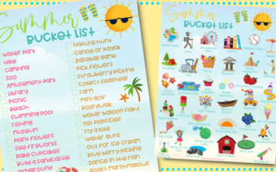 Summer Bucket List for Kids