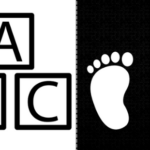 Black and White Cards for Visual Stimulation in Newborn Babies- Free Printable