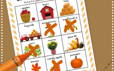 Free Printable Fall Farm Festival Scavenger Hunt with Kids