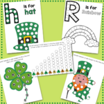 Free St. Patrick's Day Printables: Dot Activities