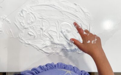Shaving Cream Writing: A Fun Learning Activity