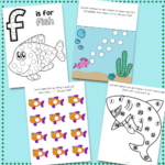 Ocean Dot Activities: Free Printables for Preschoolers