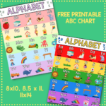 Free Printable Alphabet Chart For Letter and Sound Recognition