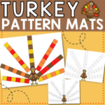 Thanksgiving Pattern Mats Free Printable