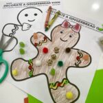 Decorate a Gingerbread Person - Free Printable