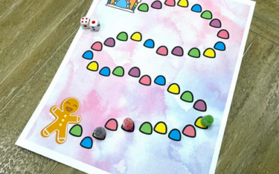 Gingerbread Man Pathway: Free Printables
