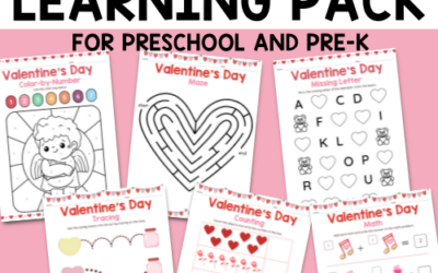 Valentine’s Day Activity Pack: Free Printables