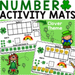 St Patrick's Day Number Activity Mats - FREE Printables