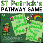 Shamrock Pathway Game - Free Printable