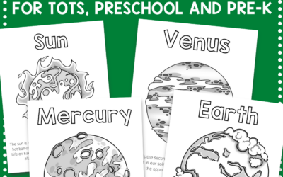Planet/Solar System Coloring Pages – Free Printables