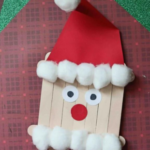 Crafting Christmas Magic: Santa Crafts with Cotton Balls
