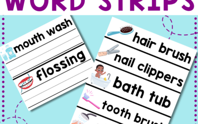 Free Printable – Germs and Hygiene Word Strips