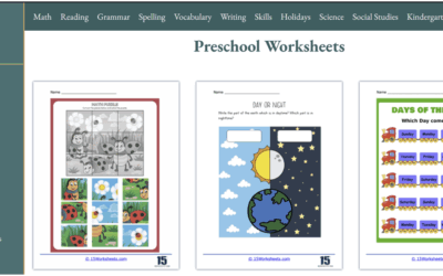 Review of 15Worksheets.com from a Preschool Teacher’s Perspective