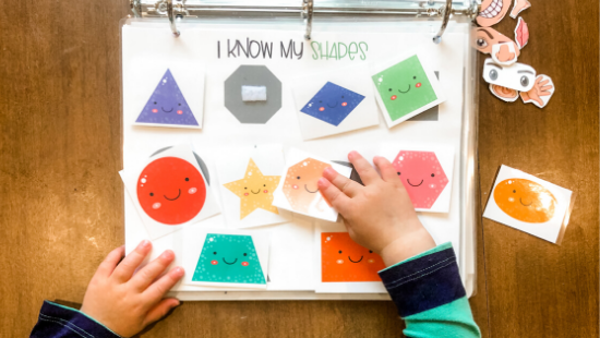How To Make A Busy Binder For Toddlers And Preschoolers Teaching Littles