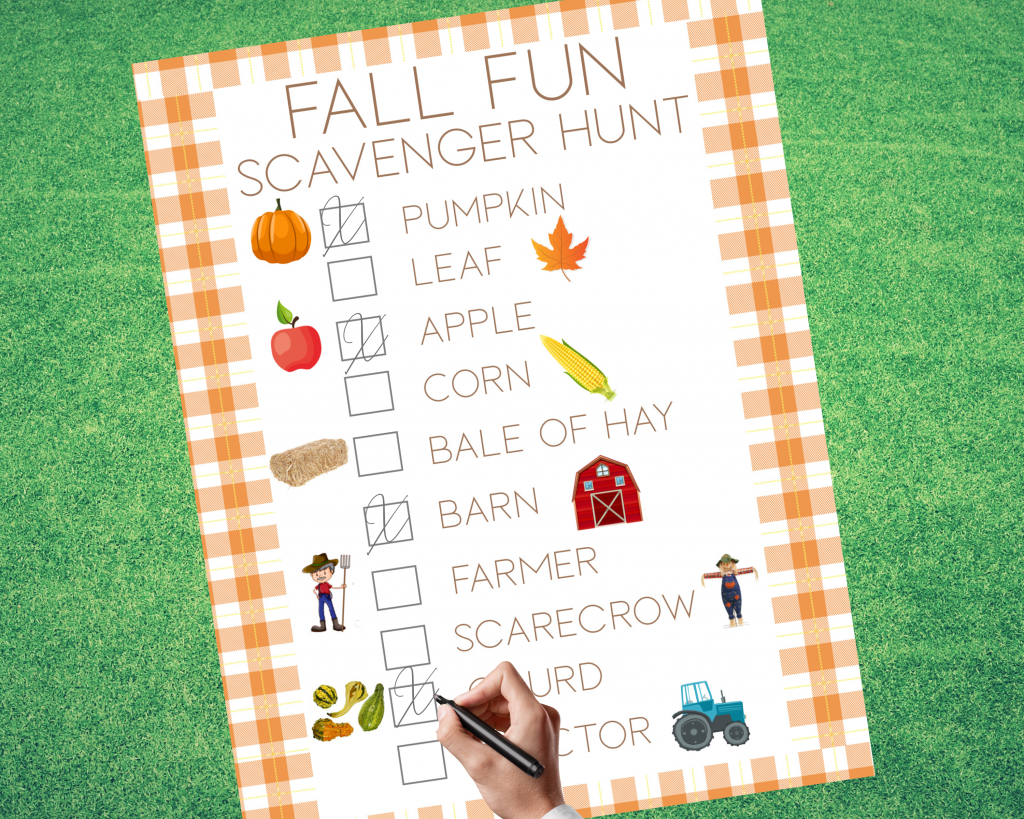 Heading to a farm or pumpkin patch this season? Bring along a fall scavenger hunt for your toddler or preschooler to learn the new fall sights