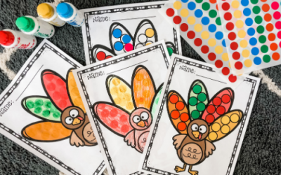 Turkey Color Matching Free Printable