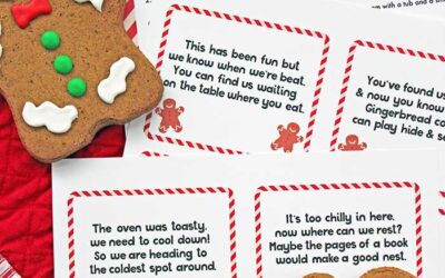 20 Gingerbread Men Printables for the Christmas Season