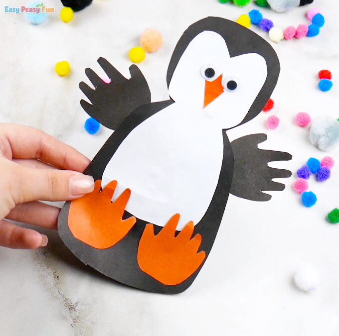 21 Cute Paper Penguin Crafts: Winter Crafts for Toddlers & Preschoolers