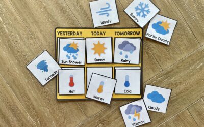 Weather Chart for Preschool – Free Printable