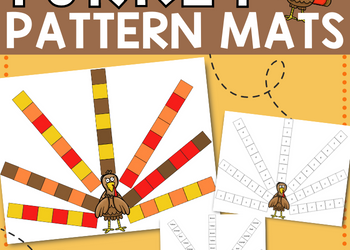 Thanksgiving Pattern Mats Free Printable