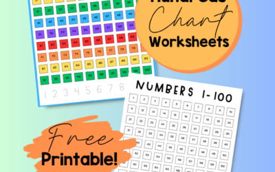 Hundreds Chart 1-100: Free Printable + Fun Ways to Use it