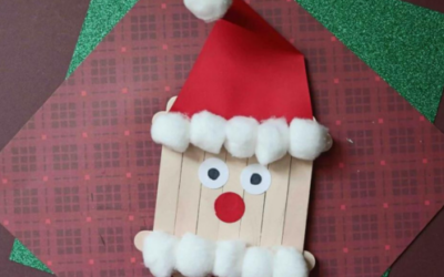 Crafting Christmas Magic: Santa Crafts with Cotton Balls